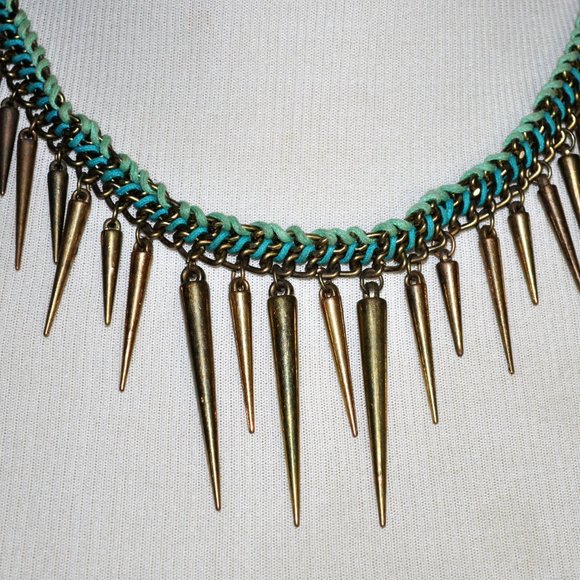 Nasty Gal Spiked Necklace - Picture 3 of 4